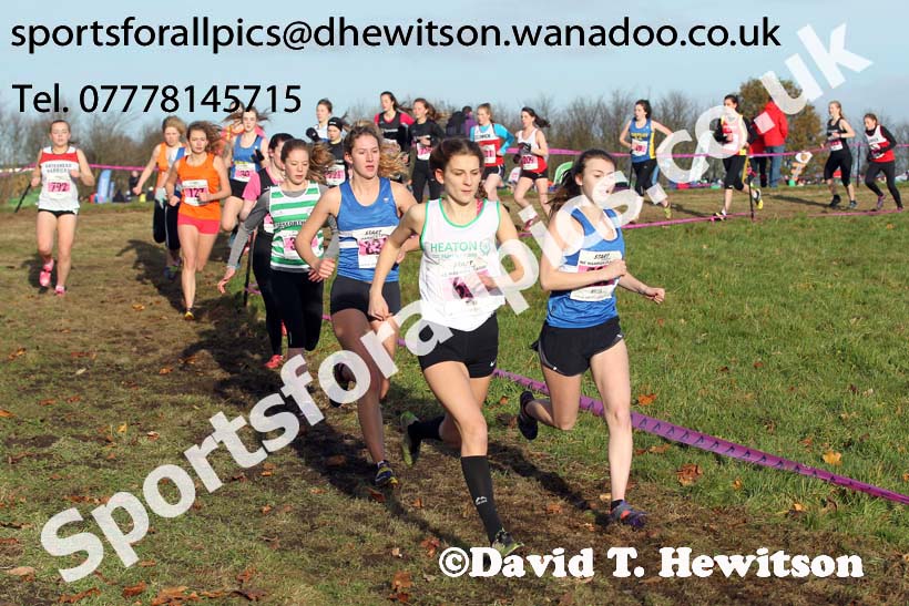Women under-17s and 20s Start Fitness HEHL, Aykley Heads, Durham. Photo: David T. Hewitson/Sports for All Pics